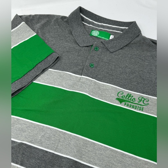 Celtic Football Club Shirt Men’s 2XL Official Merchandise Short Sleeve Polo X6 - Picture 1 of 5